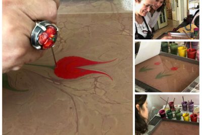 El Arte de Ebru: Todo Empezó Con Una Gota de Agua